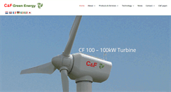 Desktop Screenshot of cfgreenenergy.com